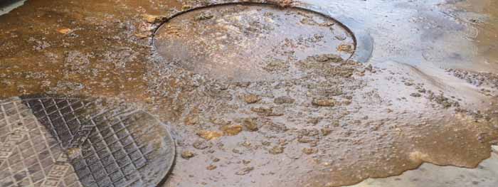 Grease trap and grease interceptor overflow will cause the grease to spill over causing it to spread throughout the parking lot causing a huge mess. Cleaning grease spill will require high pressure washing with water recovery to prevent it from contaminating the storm drains and sewer system.